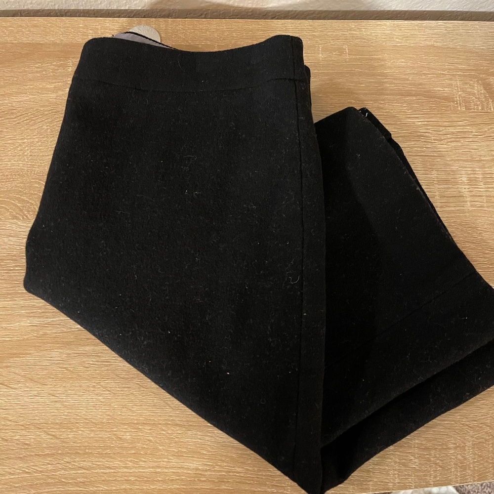 J. Crew Black Pencil Skirt